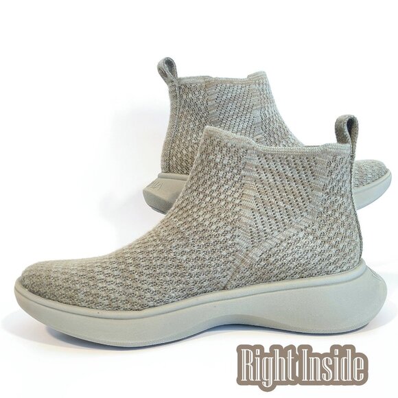 Vivaia Size 5 Women's Green Water Repellent Wool Ankle Urban Chelsea Boot - Picture 4 of 10